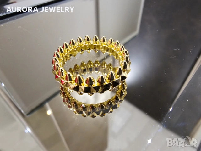 CARTIER Clash de Cartier Gold Пръстен, снимка 4 - Пръстени - 52972544