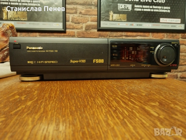 Panasonic NV-FS88EG Hi-Fi Stereo VHS Recorder , снимка 3 - Ресийвъри, усилватели, смесителни пултове - 53124082
