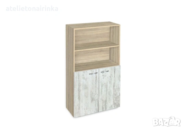 Етажерка Ава 4 с две вратички постформинг, снимка 6 - Етажерки - 29557871