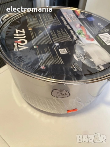 тенджера от висококачествена неръждаема стомана Voltz OV51210M/ три размера, снимка 9 - Съдове за готвене - 52252195