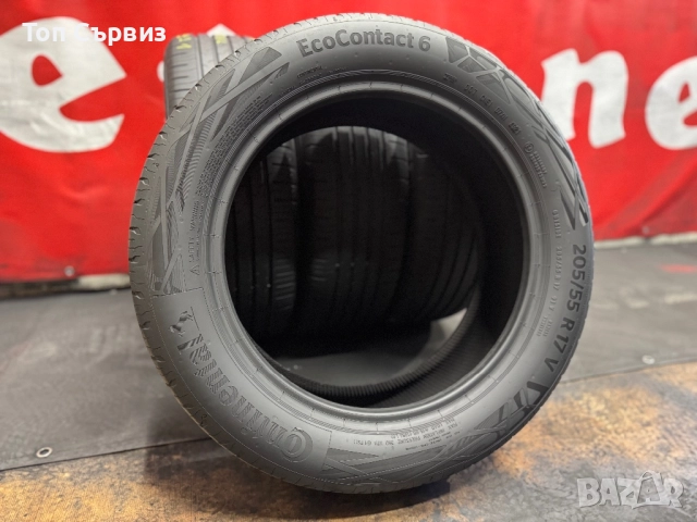 205 55 17, Летни гуми, Continental EcoContact6, 4 броя, снимка 5 - Гуми и джанти - 51637264