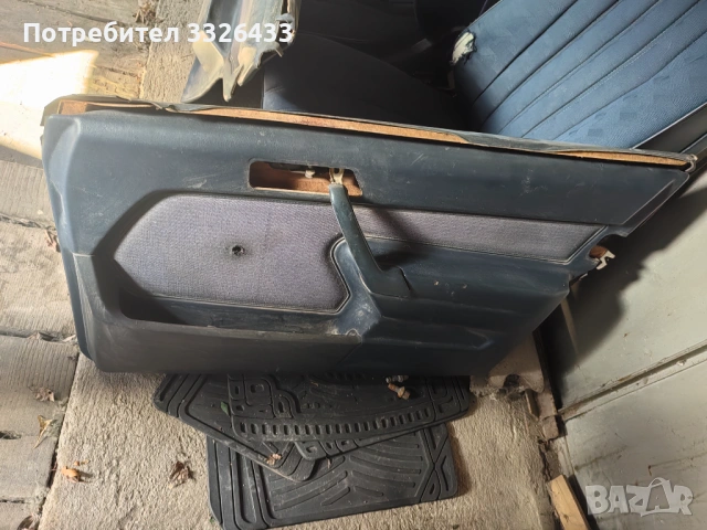 Син салон от Мерцедес 190 , снимка 9 - Автомобили и джипове - 53626973