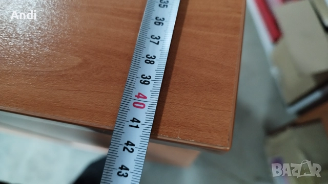 Офис шкаф със заключване - шкафче за обувки или дрехи 86/42/93см череша, снимка 14 - Шкафове и рафтове - 52870337