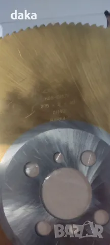 HSS циркулярен диск за метал , снимка 9 - Други машини и части - 47558974