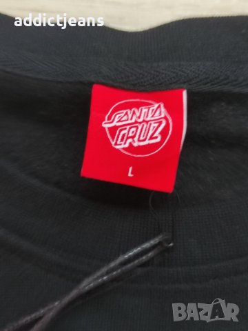 Мъжка блуза Santa Cruz размер L, снимка 3 - Блузи - 41875451