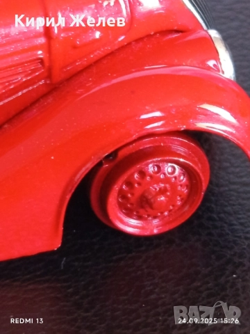 Метална количка Ретро модел БМВ 328 за КОЛЕКЦИЯ ДЕКОРАЦИЯ 51355, снимка 5 - Колекции - 51822168