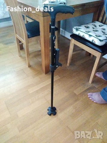 Нов Сгъваем бастун с регулируеми височини LED светлина Жени Мъже възрастни хора, снимка 7 - Други стоки за дома - 41991056