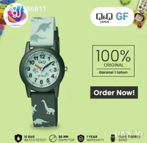 НОВ ДЕТСКИ ЧАСОВНИК Q&Q С ЯПОНСКИ МЕХАНИЗЪМ. ДЕТСКИ ЧАСОВНИЦИ QQ VR19J VR41J VQ13J ТОП, снимка 10 - Детски - 24907035