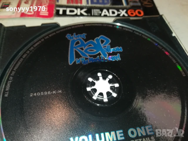 THE BEST RAP ALBUM CD 2406251127, снимка 8 - CD дискове - 50778362