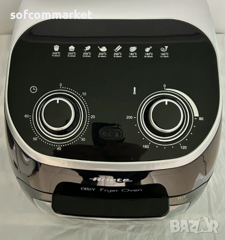 Еърфрайер Ariete 4619 мини фурна AIRY fryer Oven 11 литра, снимка 3 - Фритюрници - 53676298