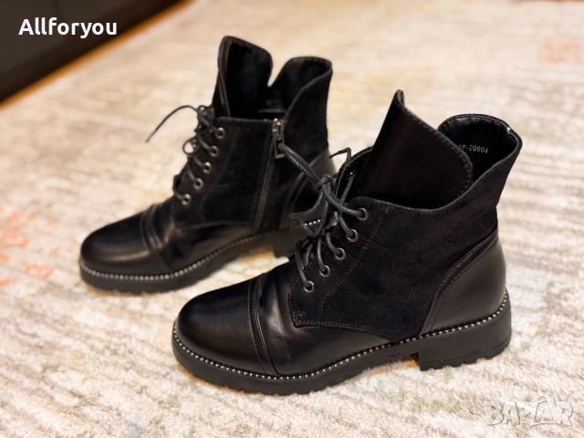 Нови! Кожени боти размер 38 , снимка 8 - Дамски боти - 52665834