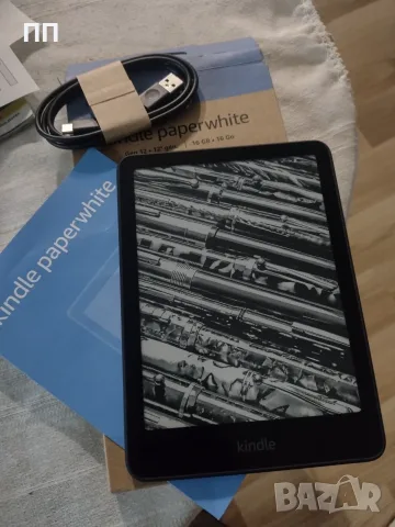 Kindle Paperwhite gen. 12, 7 inch, 16 GB, 2024, Модел: SA568B, снимка 2 - Електронни четци - 56086285
