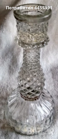 Стари свещник стъкло