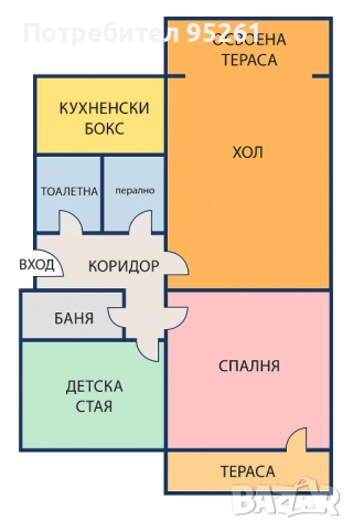 Тристаен Русе, широк център, снимка 9 - Апартаменти - 51539242