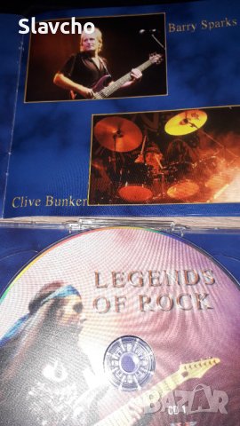 Компакт диск на - Legends Of Rock – Live At Castle Donington/ Uli Jon Roth/ Jack Bruce /UFO  2002 , снимка 10 - CD дискове - 39528204