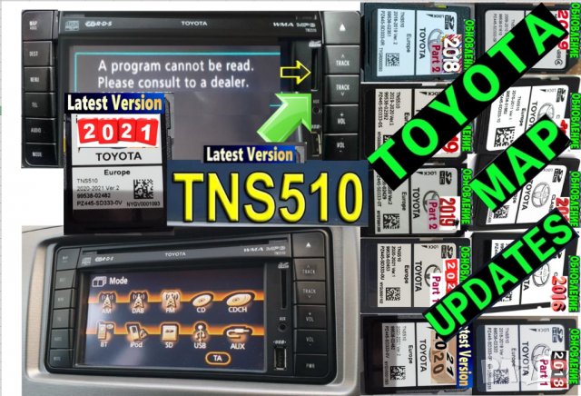 🚗🚗🚗 Тойота СД карта Американска Навигация USA Toyota Gen8 9 Micro Sd BG EU, снимка 13 - Навигация за кола - 39140610