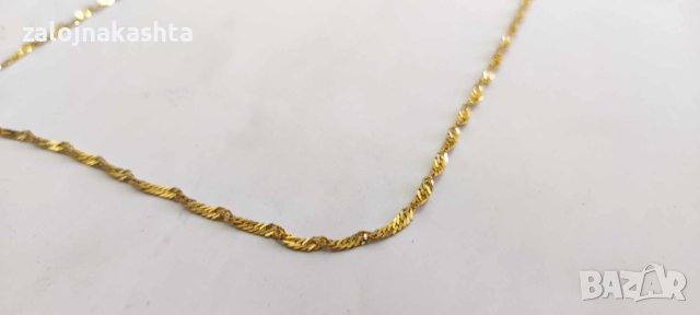 Нов Златен синджир-3,63гр/14кр, снимка 4 - Колиета, медальони, синджири - 41662810