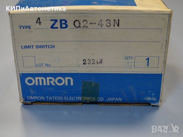 команден изключвател Omron 4ZB Q2-43N limit switch 4 roller plunger, снимка 8 - Резервни части за машини - 39639028