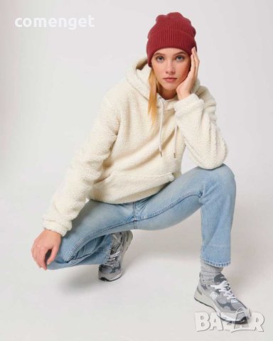 ХИТ МОДЕЛ 2024! Унисекс SHERPA / ШЕРПА HOODIE на Stanley Stella.