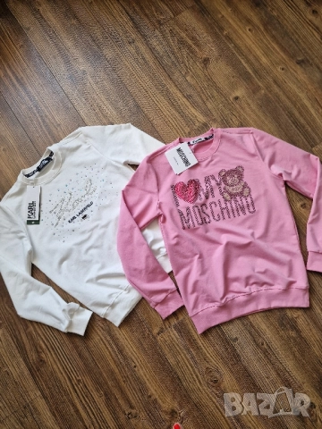 Страхотна дамска блуза KARL LAGERFELD & MOSCHINO размер S M L XL, снимка 3 - Блузи с дълъг ръкав и пуловери - 51702755