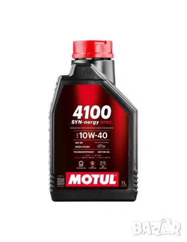 Моторно Масло MOTUL 4100 Syn-Nergy Spec 10W-40 1л.