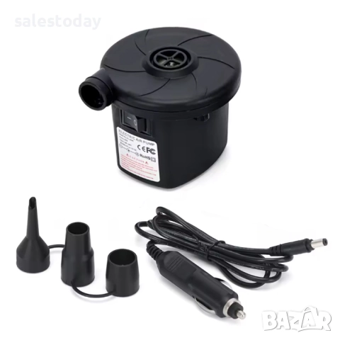 Помпа за за надуване и изпускане, Електрическа, 12V