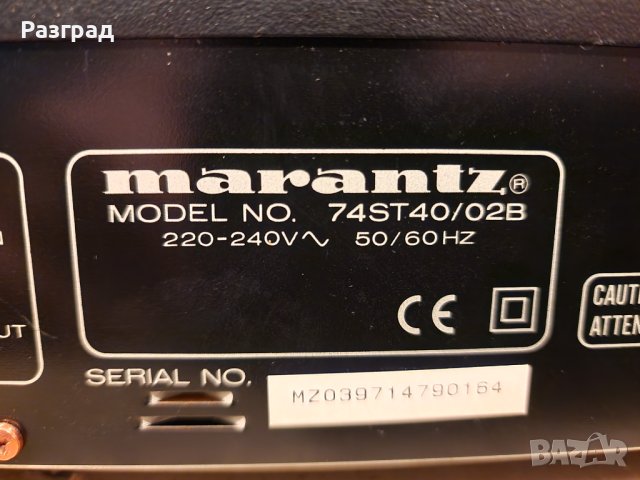 Тунер Marantz st-40, снимка 8 - Аудиосистеми - 40639983