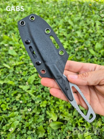 Тактически нож BUCK 635,фиксирано острие фултанг с кания, снимка 8 - Ножове - 51052177