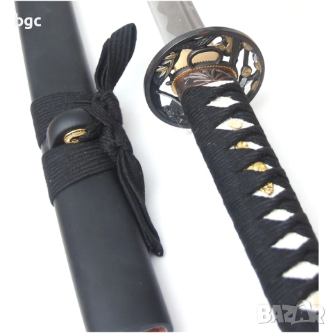 Оригинален Самурайски Меч Albainox Въглеродна стомана Закалена  1КГ  - 24 месеца гаранция!, снимка 3 - Ножове - 51753766