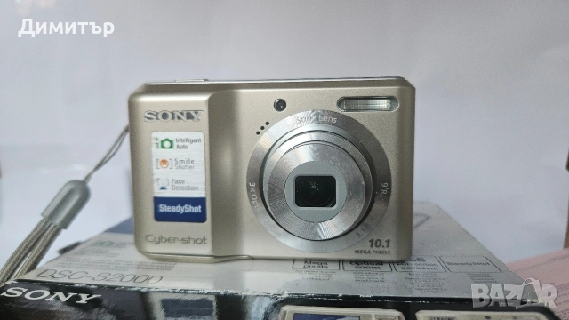 Sony cybershot Dsc S2000 10mp Дигитален фотоапарат камера digital photo 3x zoom, снимка 10 - Фотоапарати - 53408407