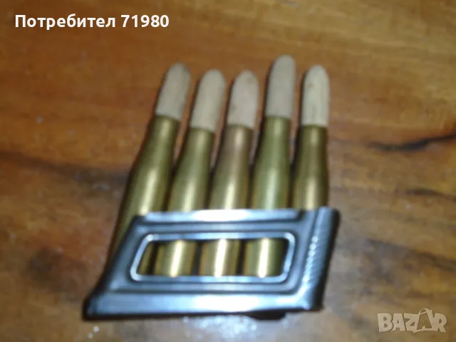 Обезопасени патрони за Манлихера, снимка 2 - Антикварни и старинни предмети - 47652837