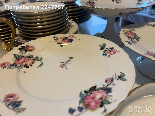 Сервиз за хранене и чай Limoges, снимка 11 - Сервизи - 53793658