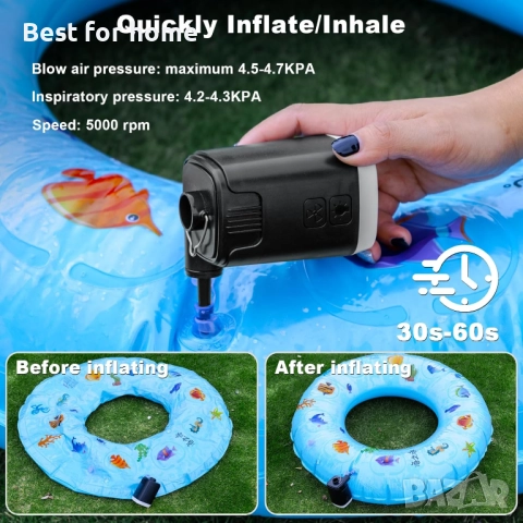 Електрическа въздушна помпа, снимка 7 - Други - 51455770