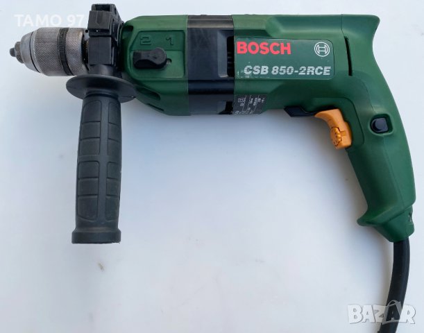 BOSCH CSB 850-2RCE - Двускоростна ударна бормашина, снимка 2 - Бормашини - 41338039