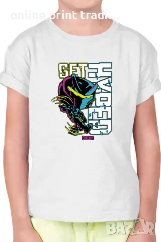 Детска тениска Фортнайт Fortnite Get Hyped, снимка 17 - Детски тениски и потници - 48523280