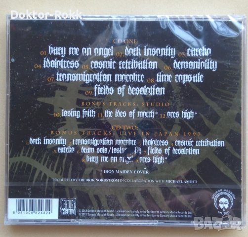 Arch Enemy – Black Earth (2013, 2 CD), снимка 2 - CD дискове - 42392146