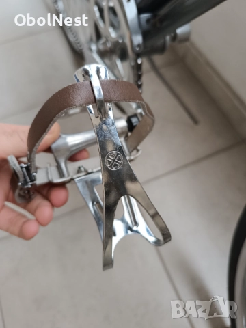 Класически градски велосипед с оригинално седло Brooks B66 S- ретро стил, отлична форма, снимка 6 - Велосипеди - 52368041