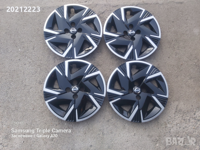 4 броя Оригинални тасове за Nissan 16, снимка 3 - Аксесоари и консумативи - 44695311