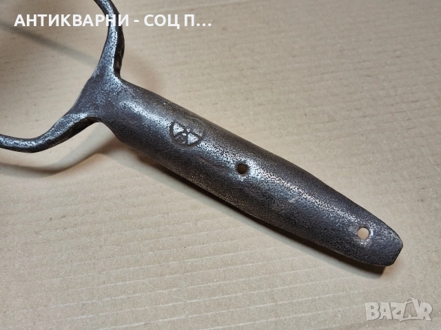 Стара Кована Двурога Вила. / НОМЕР 1689., снимка 5 - Антикварни и старинни предмети - 53789172