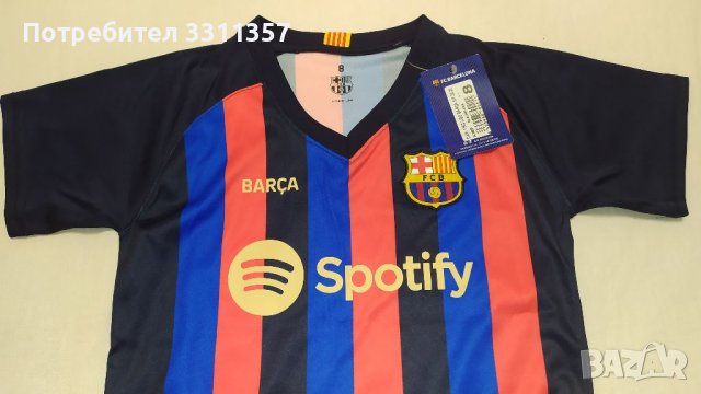 Тениска Барселона Barcelona, снимка 5 - Фен артикули - 41619623