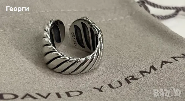 David Yurman оригинален пръстен, снимка 5 - Пръстени - 50262863