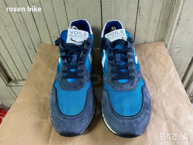 ''VOILE BLANCHE Suede Street Style''оригинални мъжки сникърси 46 номер, снимка 4 - Спортни обувки - 40345272