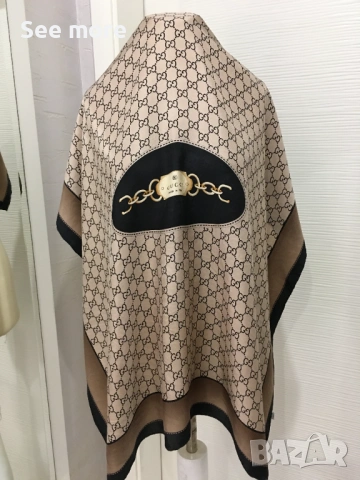 GUCCI шал коприна 90/90 