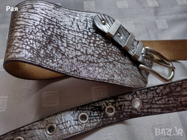 Кожен колан Jil Sander, снимка 6 - Колани - 50712495