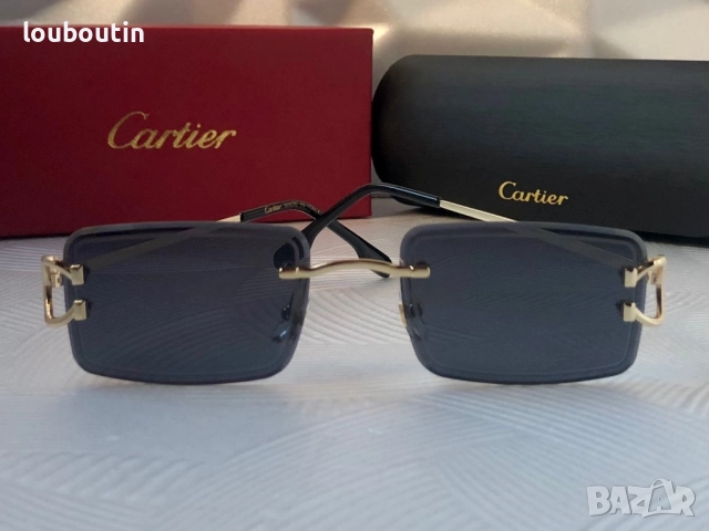 Мъжки слънчеви очила правоъгълни черни дамски унисекс, снимка 7 - Слънчеви и диоптрични очила - 51726681