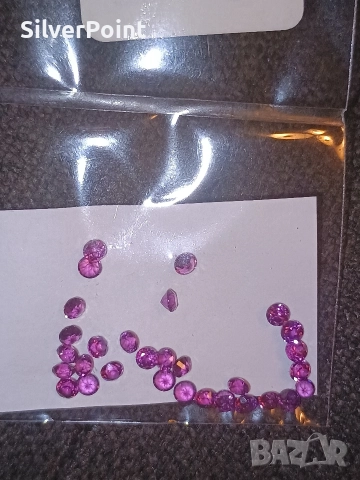 Гранат Махенге 30 броя калибрирани VVS, снимка 2 - Други - 52677008