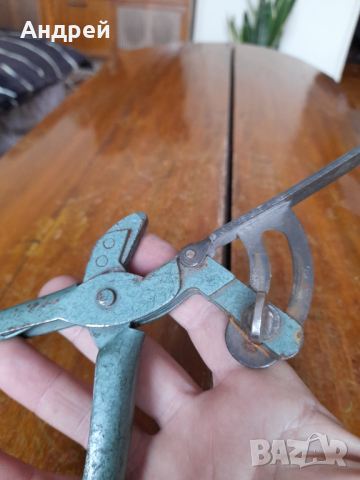 Стари чапраз клещи #3, снимка 3 - Други ценни предмети - 44559155