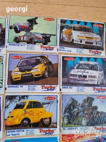 картинки от дъвки Turbo sport   30/6, снимка 3 - Колекции - 52799535