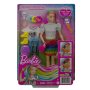 BARBIE Кукла Barbie® Leopard Rainbow hair GRN81, снимка 1 - Кукли - 41262652