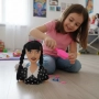 Торс на кукла за оформяне на прически с гребен – Глава за коса и грим, снимка 3